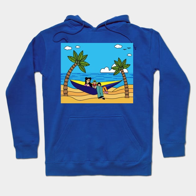 Idlers Hammock Do Nothing Hoodie by flofin